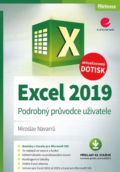 E-kniha: Excel 2019 od Navarrů Miroslav