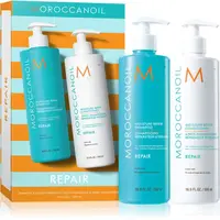 Moroccanoil Repair Shampoo & Conditioner Duo sada pro poškozené, chemicky ošetřené vlasy