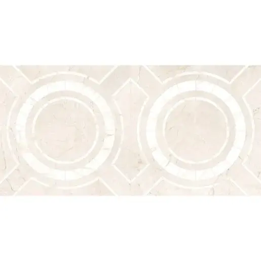 Dlažba Dom Intarsi creta satin 3D 60x120 cm leštená INW00204TS