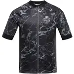 ALPINE PRO SAGEN Pánske cyklistické tričko, čierna, veľkosť