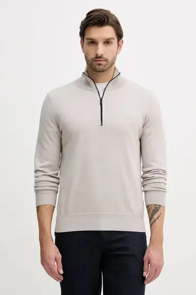 Svetr z vlněné směsi BOSS Orange Kanobix_S