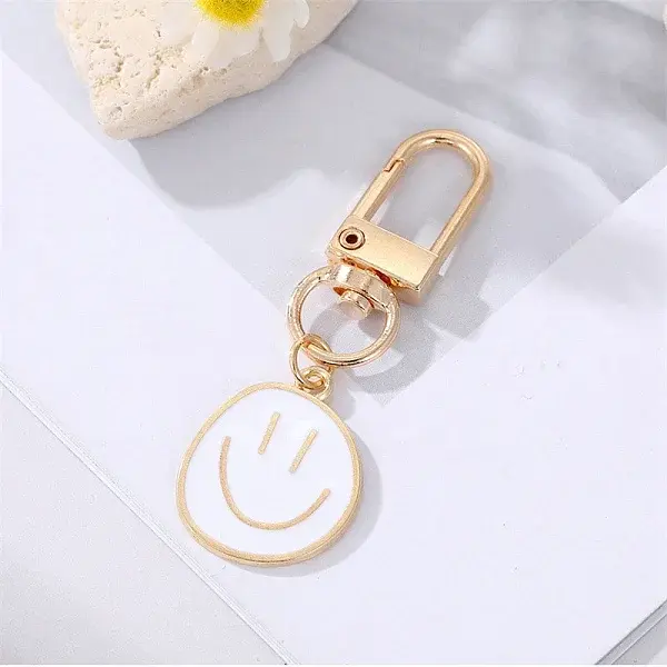 Smiling Face Enamel Pendant Decorations