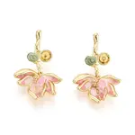 Brass with Enamel Peg Bails