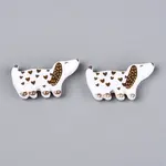 Printed Opaque Resin Beads