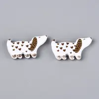 Printed Opaque Resin Beads