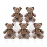 Flocky Acrylic Shank Buttons