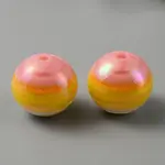 Opaque Stripe Acrylic Beads