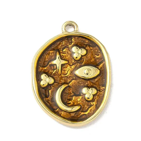 304 Stainless Steel Enamel Pendants