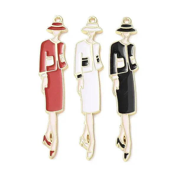 Alloy Enamel Big Pendants