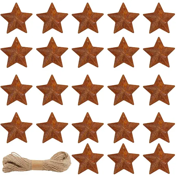 Star Rust Iron Big Pendants