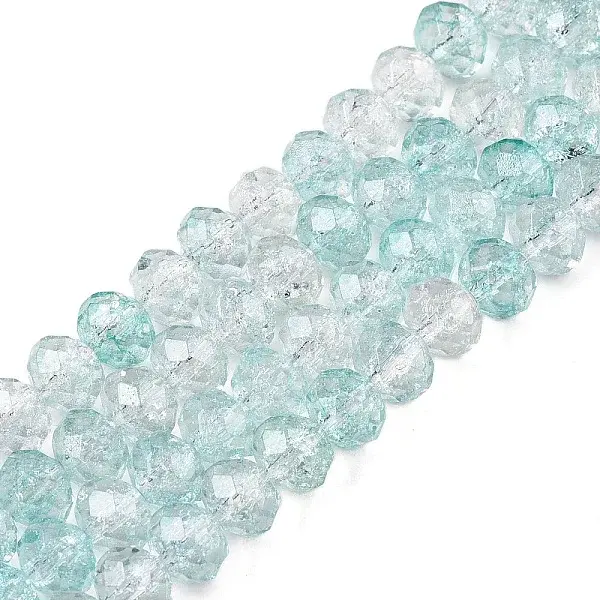 Transparent Glass Beads Strands