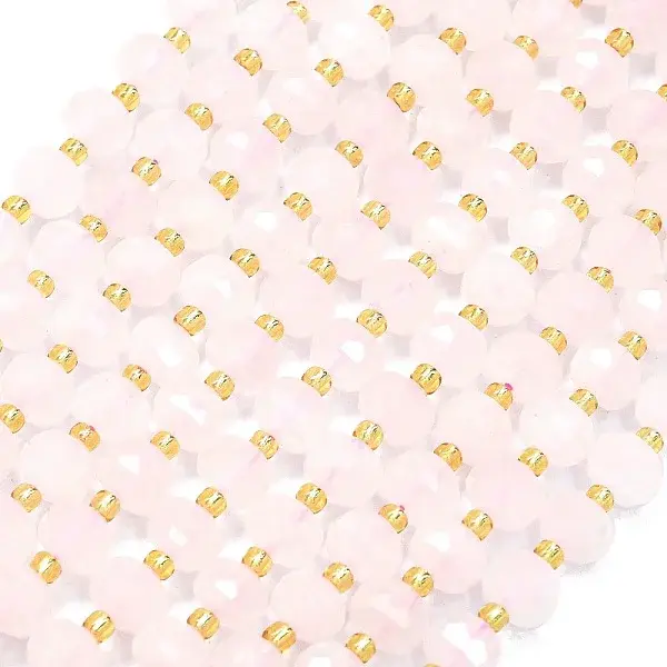 Natural Rose Quartz Beads Strands