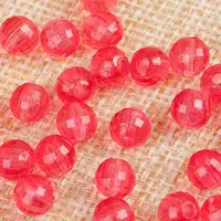 Transparent Acrylic Beads