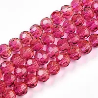 Baking Paint Transparent Glass Beads