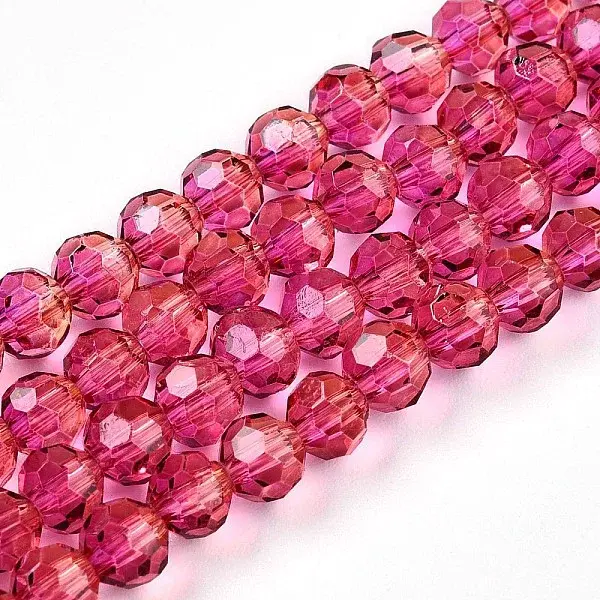 Baking Paint Transparent Glass Beads