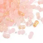 Gradient Color Transparent Acrylic Beads