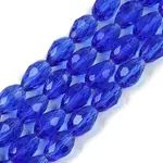 Transparent Glass Beads Strands