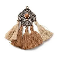 Bohemia Polyester Tassel Big Pendants