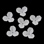 3-Petal Frosted Acrylic Bead Caps