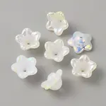 Opaque Acrylic Bead Caps