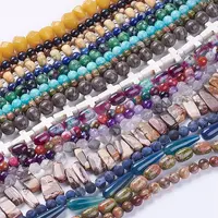 Natural & Synthetic Gemstone Beads Strands