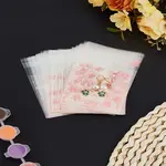 100Pcs Rectangle OPP Cellophane Self Seal Bags