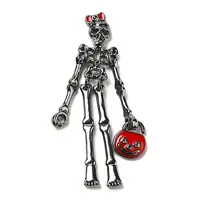 Halloween Alloy Enamel Big Pendant Rhinestone Settings