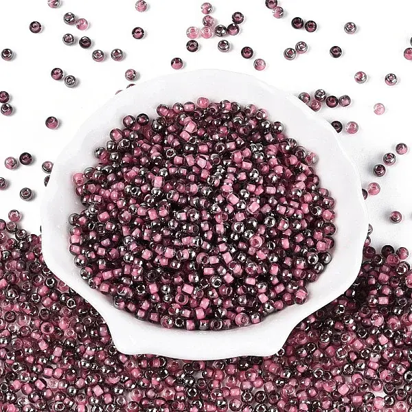 Transparent Inside Colours Glass Seed Beads