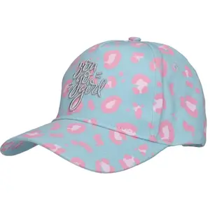 Lewro DOVETTE Dievčenská čiapka so šiltom, svetlomodrá, veľkosť 4-7Y