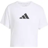 adidas WE BL TEE Dámské sportovní triko, bílá, velikost