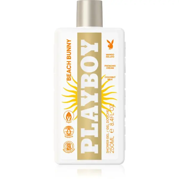 Playboy Beach Bunny sprchový gel pro ženy 250 ml
