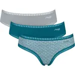 SLOGGI GO CRUSH HIPSTER C3P Dámske nohavičky, tmavo zelená, veľkosť