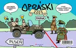 Kniha: Opráski 2025 - stolní kalendář od jaz