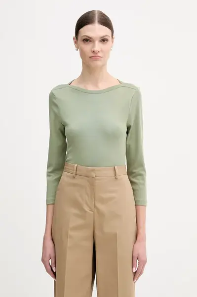 Bavlněné tričko s dlouhým rukávem United Colors of Benetton