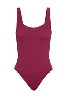 LSCN by LASCANA Jednodielne plavky  červeno-fialová