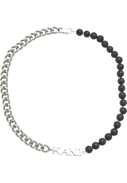 Karl Kani Retiazka  čierna / strieborná