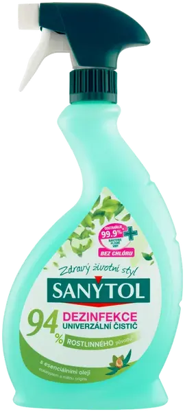 Sanytol dezinfekcia 94% rastlinný čistič sprej