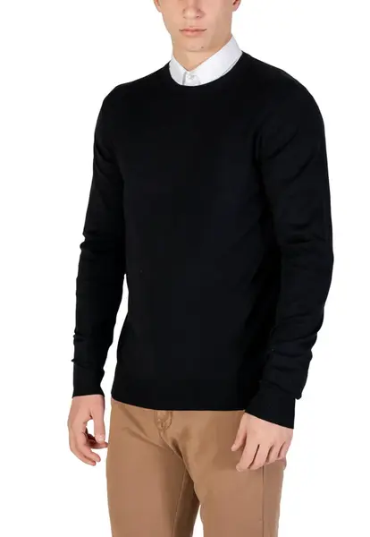 Pánsky čierny sveter Yos