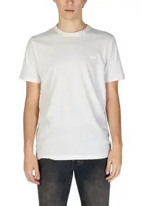 Bílé pánské triko Boss