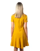 Žluté mini šaty Sandro Ferrone