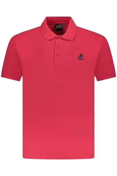 Pánske červené polo tričko