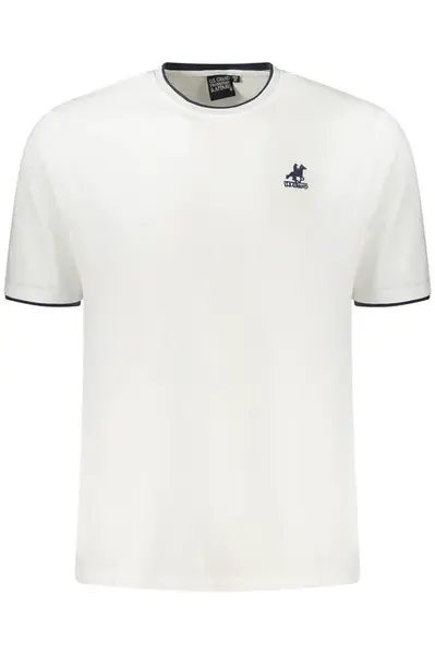 US GRAND POLO SHORT SLEEVE T-SHIRT MEN WHITE