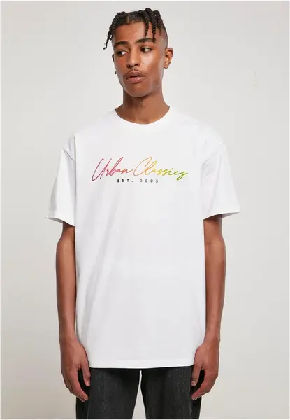 T-shirt with Script logo white