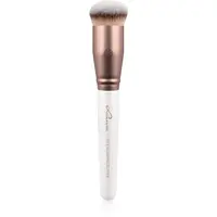 Luvia Cosmetics Prime Vegan Blurring Buffer štetec na make-up a púder 115 (Pearl White / Metallic Coffee Brown) 1 ks