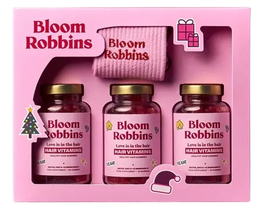 BLOOM ROBBINS Vianočné trio love is in the hair gumídci 180 ks