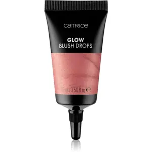 Catrice Glow Blush Drops tekutá tvářenka odstín 010 Coral Touch 15 ml