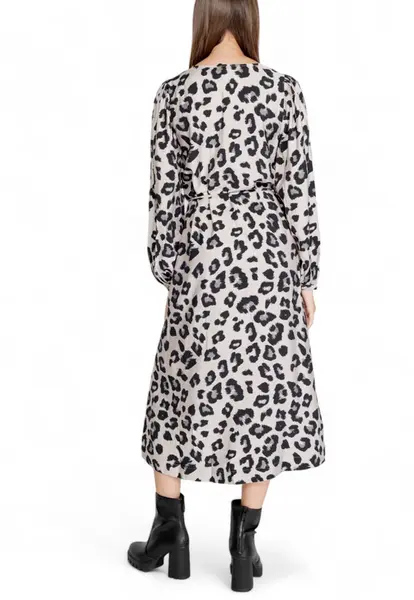 Leopardí maxi šaty Jacqueline De Yong