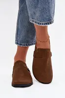 Dámske šľapky na korkovej platforme