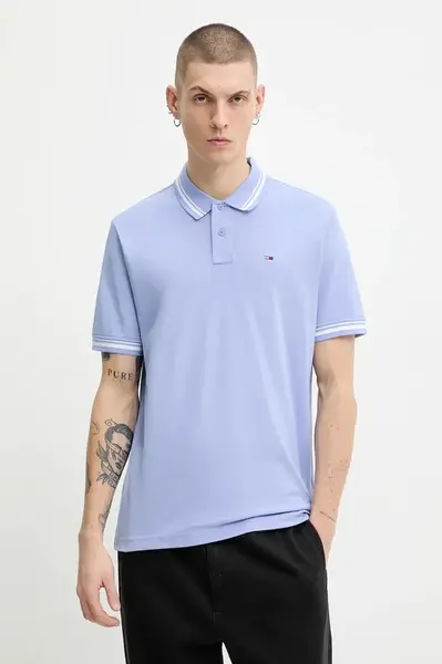 Bavlnené polo tričko Tommy Jeans