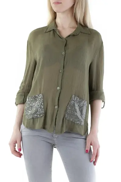 Dámská halenka s 3/4 rukávy